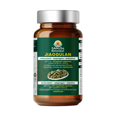 Jiaogulan herb powdered leaf capsules 500mg x 100